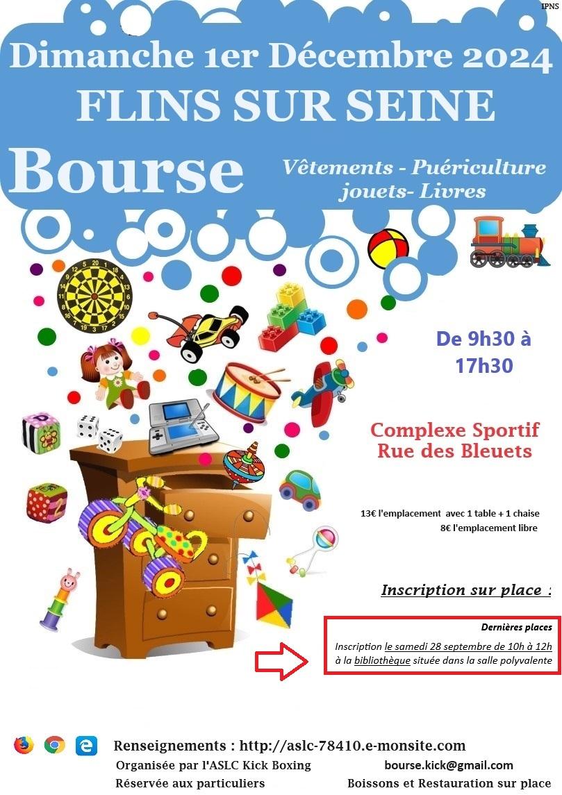 Affiche bourse dernie re date 2024